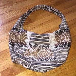 Peruvian hobo bag